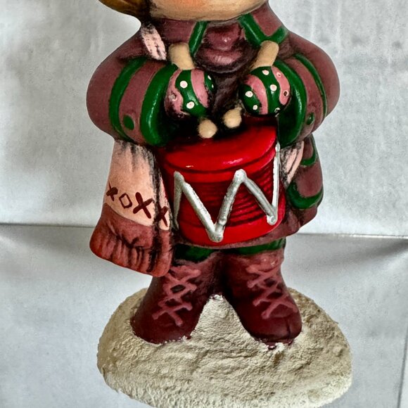 Vintage Christmas Ceramic Napcoware Drummer Boy Figurine Japan - Picture 2 of 5